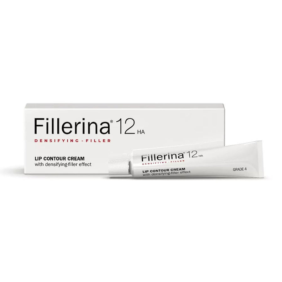 Labo Cosprophar Suisse, Fillerina 12HA Densifying Filler Grade 4, Hydrera & Stärk, Grädde, För läppkontur, 15 ml