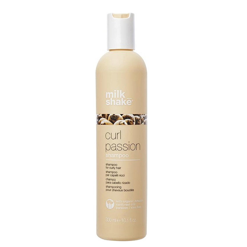 Milk Shake, Curl Passion, Parabenfri, Hårschampo, Mjukhet & hanterbarhet, 300 ml