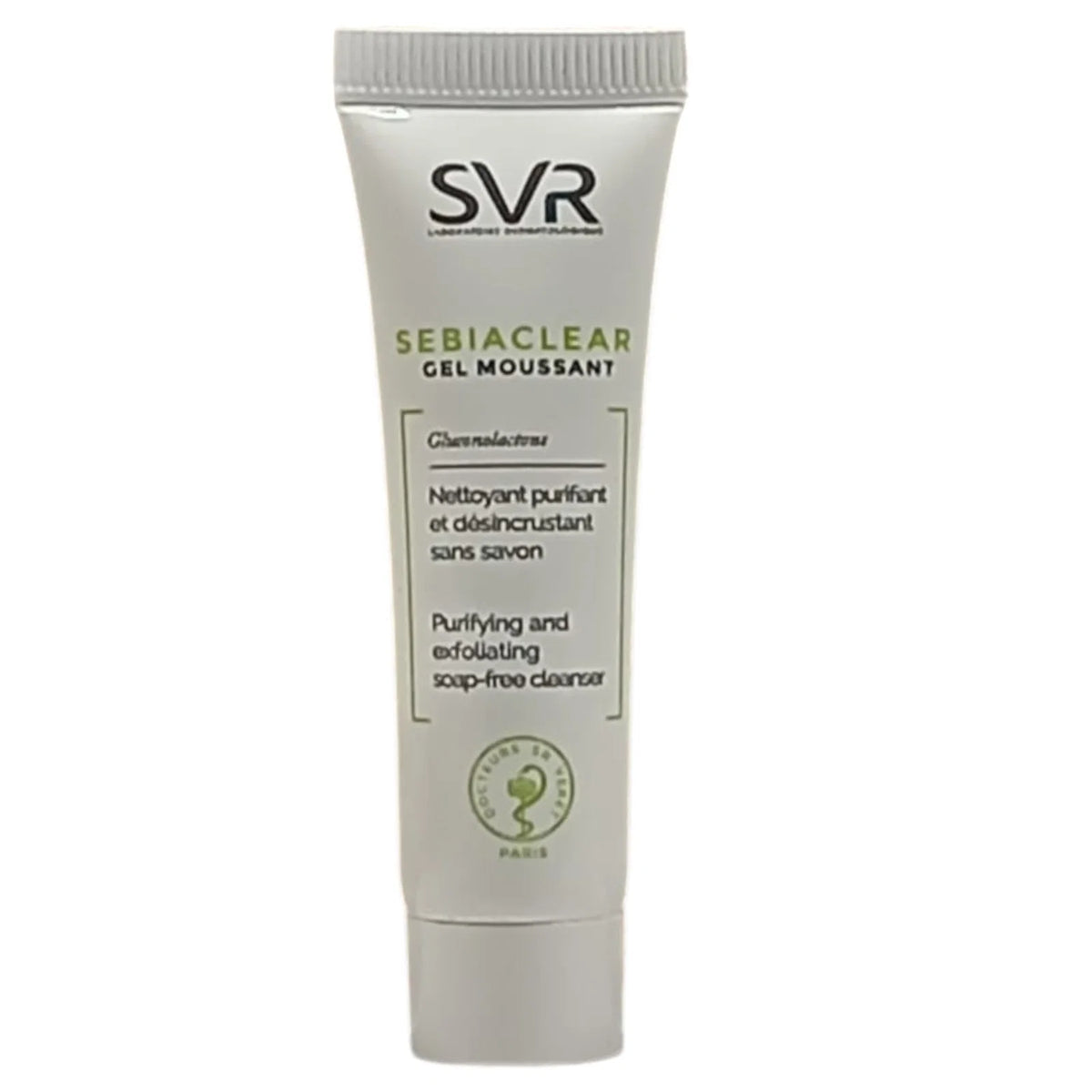 SVR, Sebiaclear, Såpfri, Exfoliering, Mousse, För ansiktet, 10 ml