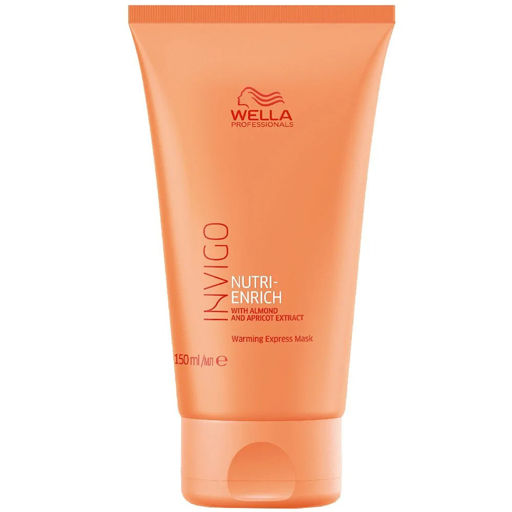 Wella Professionals, Invigo Nutri-Enrich, Mandel- och aprikosextrakt, Hårbehandlingskräm mask, För glans och mjukhet, 150 ml