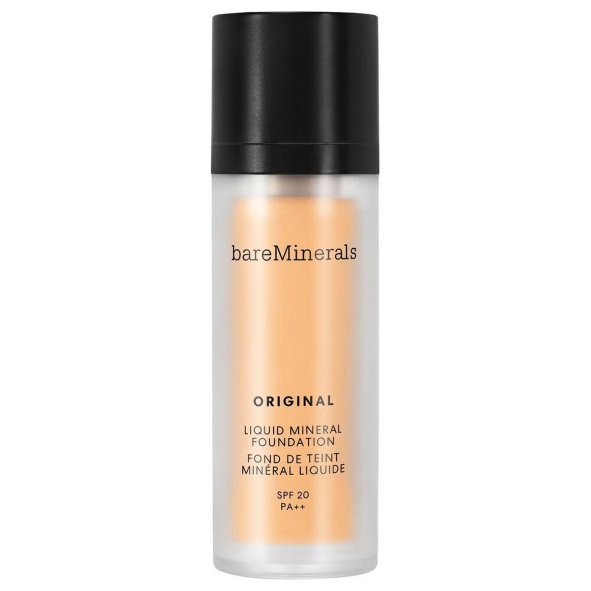 BareMinerals, Original Liquid Mineral, Lysande, Flytande foundation, 08, Ljus, SPF 20, 30 ml