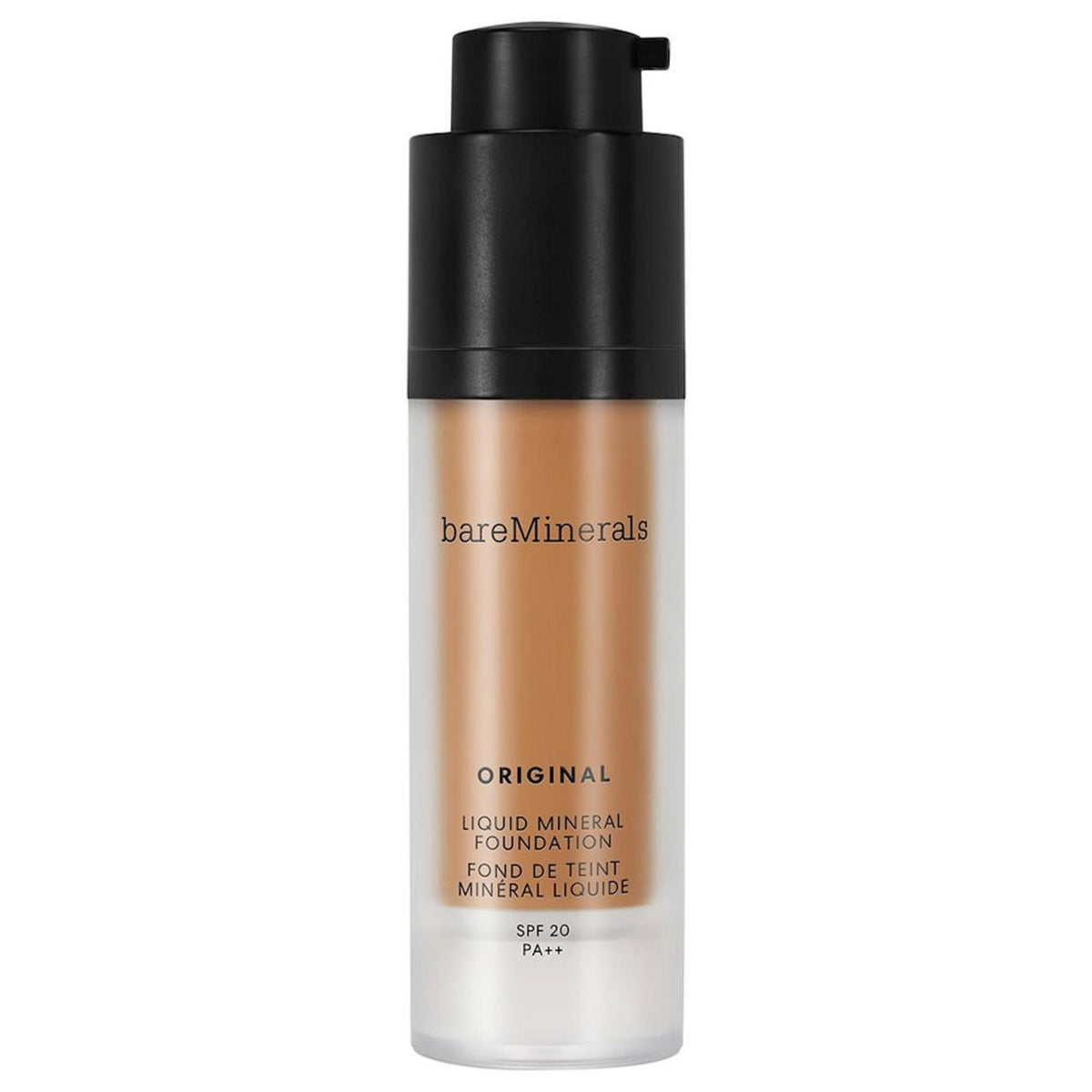 BareMinerals, Original Liquid Mineral, Lysande, Flytande foundation, 24, Neutral mörk, 20 SPF, 30 ml