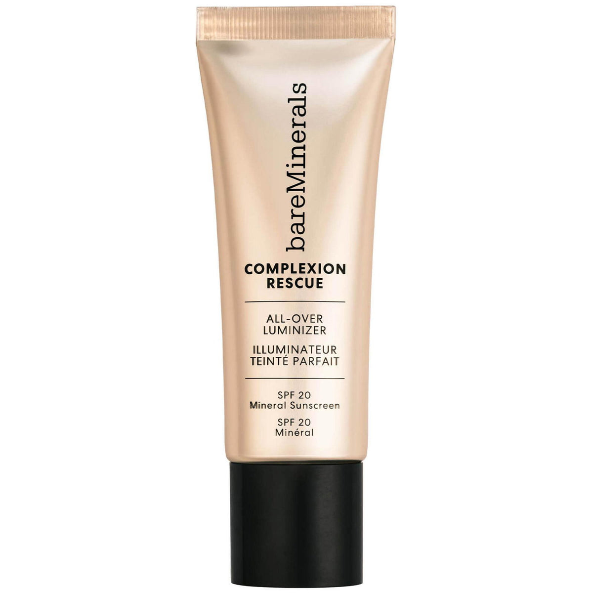 BareMinerals, Complexion Rescue, Belyst, Flytande highlighter, Champagneskimmer, SPF20, Ansikte, 35 ml