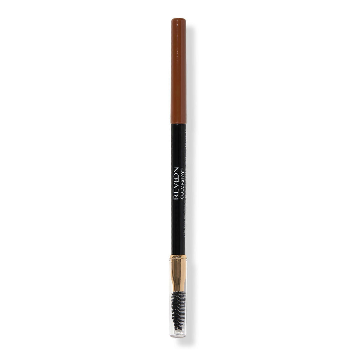 Revlon, Color Stay, Ögonbrynskräm penna & borste 2-i-1, 408, Mellanbrun, 1.1 g