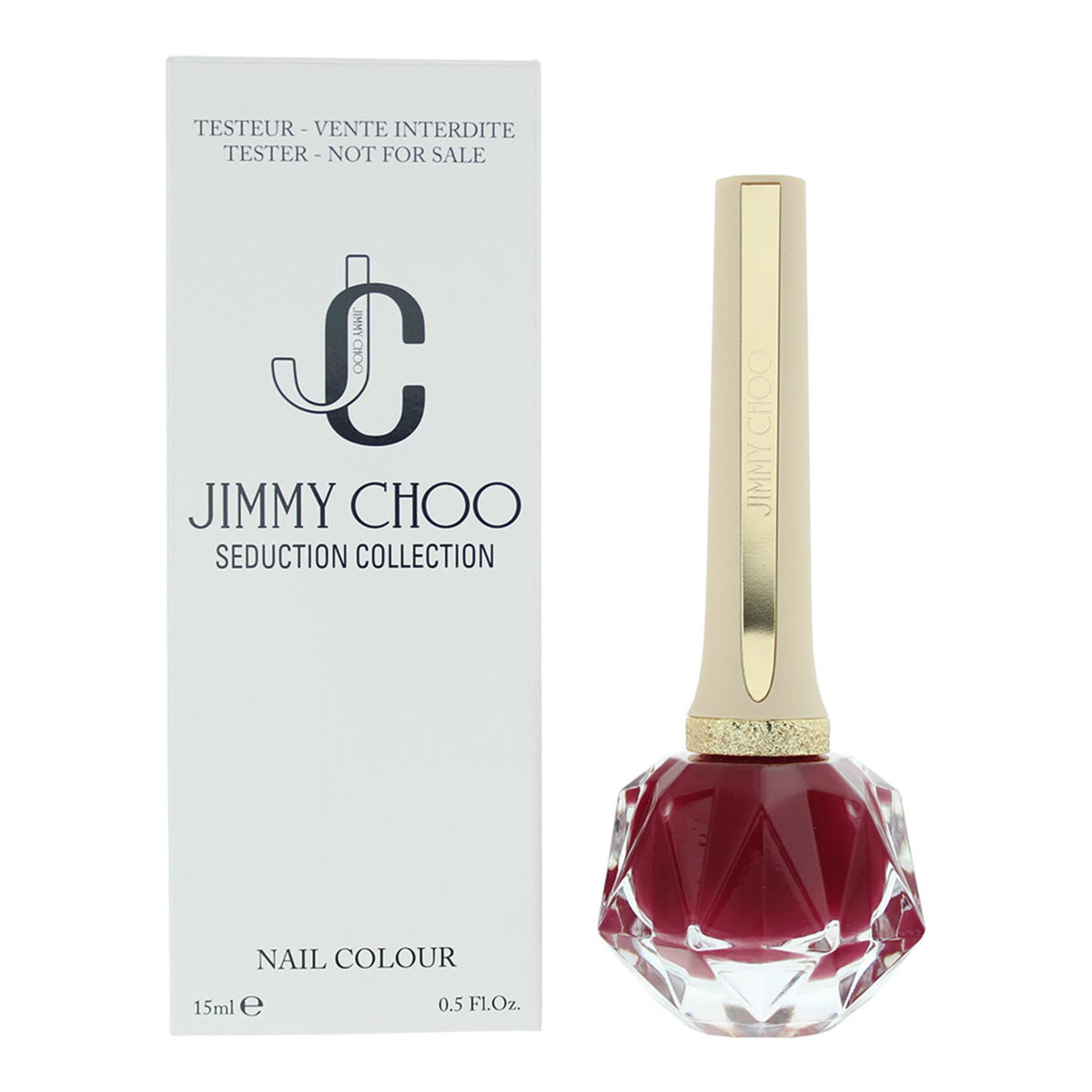 Jimmy Choo, Seduction, Glänsande, Nagellack, 003, Vild plommon, 15 ml