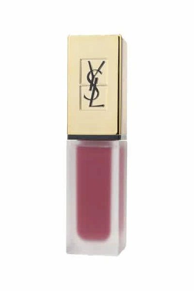 Yves Saint Laurent, Tatouage Couture, Matt, Flytande läppstift, N4, Lila identitet, 6 ml