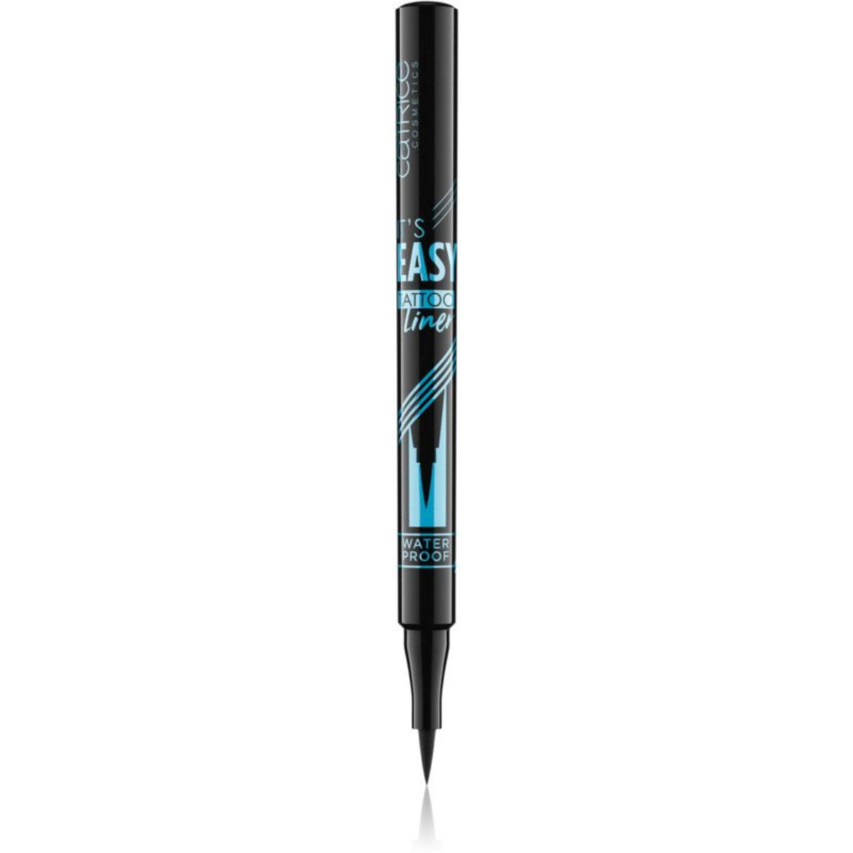 Catrice, It's Easy Tattoo, Vattentät, Flytande eyeliner, 010, Svart, 1 ml