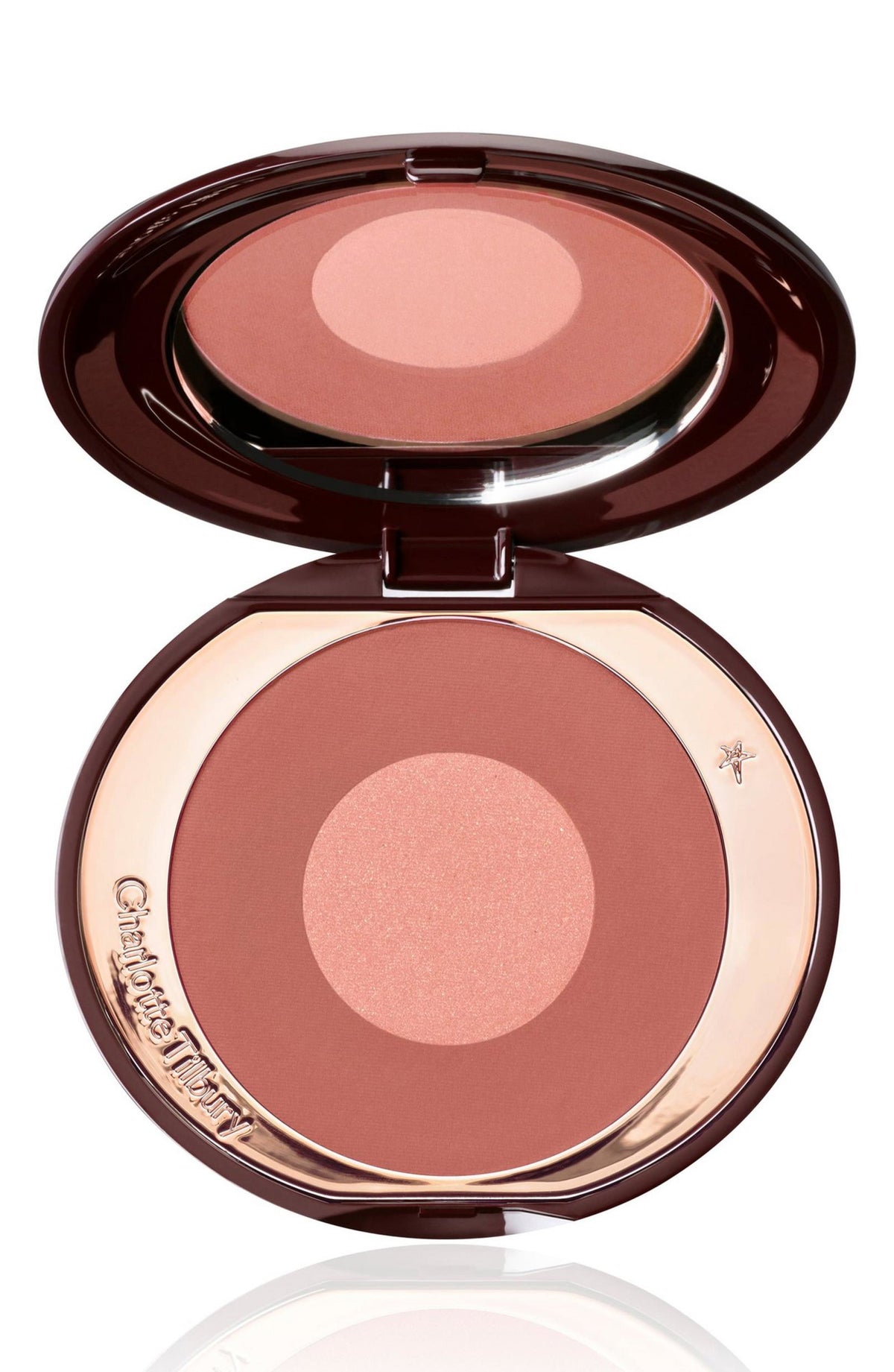 Charlotte Tilbury, Cheek To Chic Swish And Glow, Strålande, Rougepuder, Kuddprat, 8 g