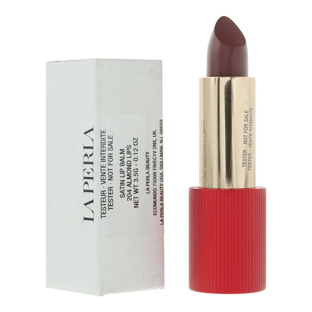 La Perla, Satin Lips, Läppbalsam, 204, Mandel, 3.5 g