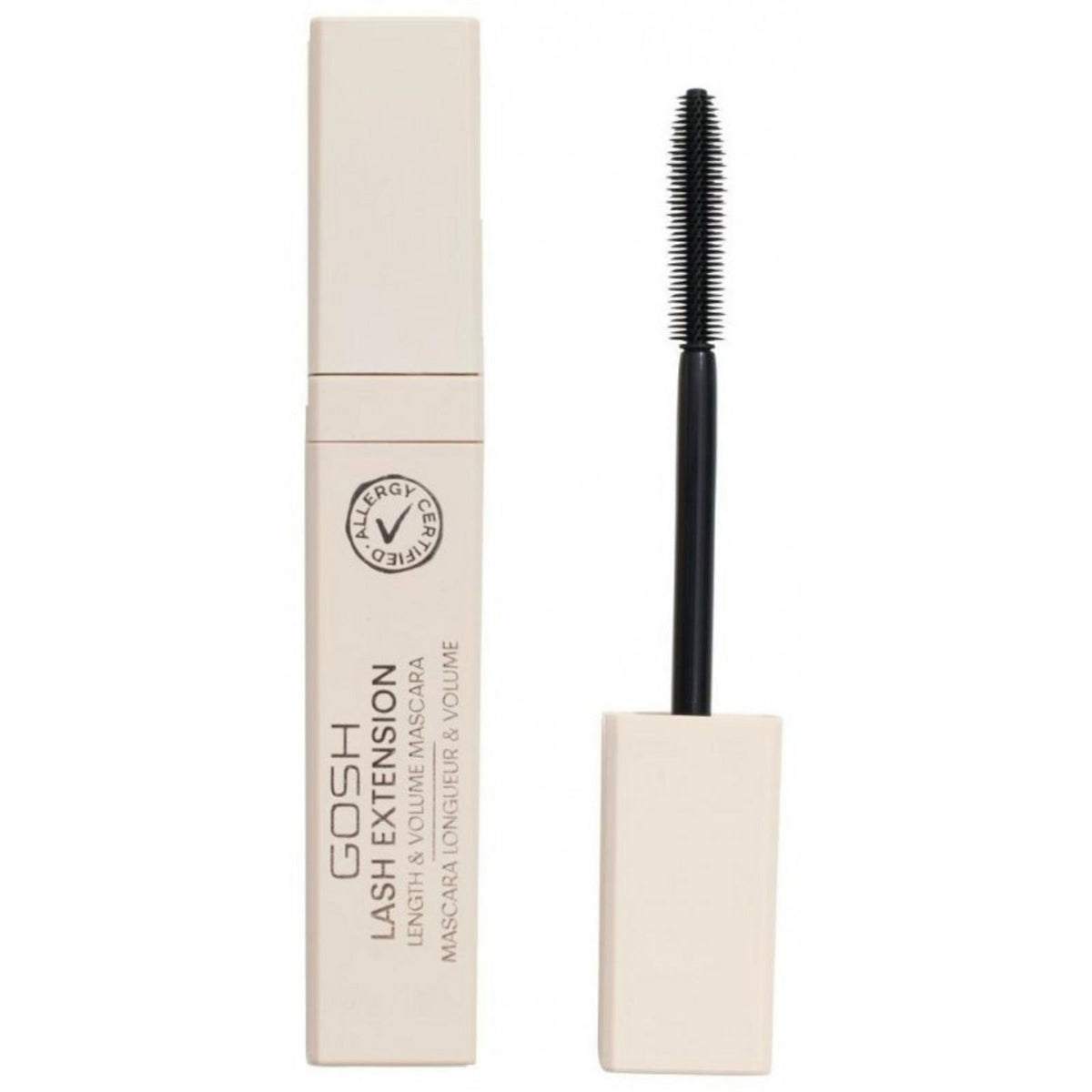 Gosh, Lash Extension, Förlängning, Mascara, 001, Svart, 7 ml