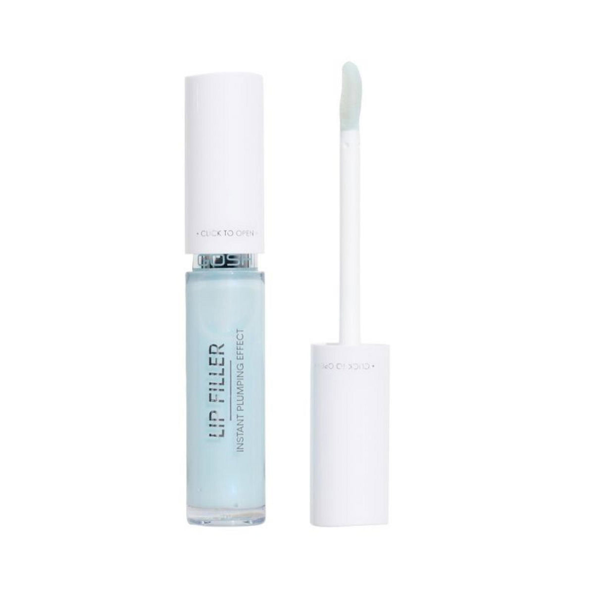 Gosh, Volumizing Lip Gloss Lip Filler, Vegan, Omedelbar volymökning, Läppglans, 002, Is, 8 ml