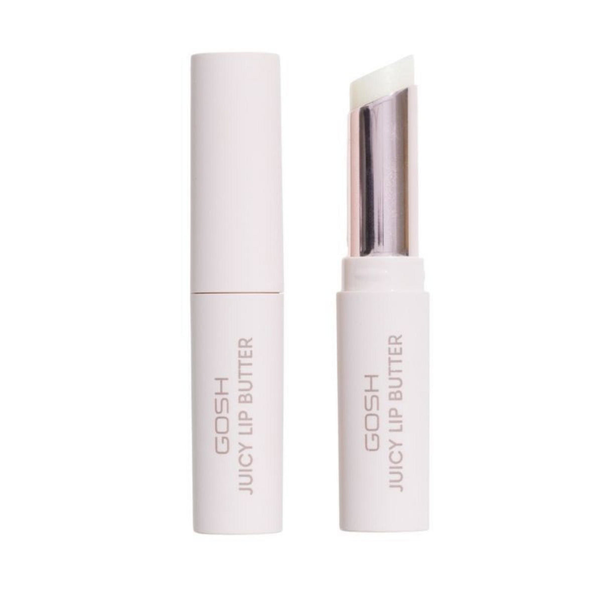 Gosh, Juicy Lip Butter, Högpigmenterad, Krämigt läppstift, 001, Mousserande champagne, 2.8 g