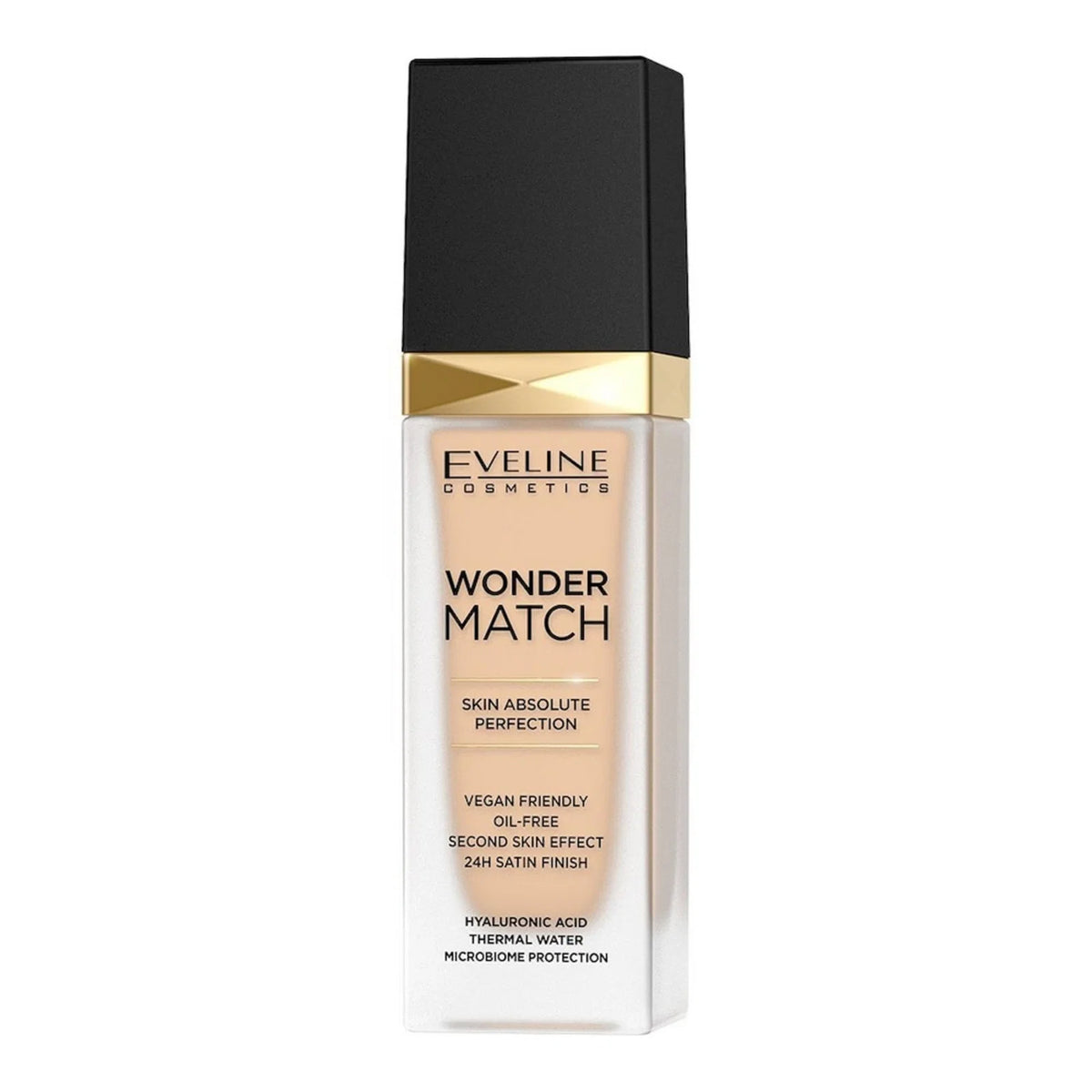Eveline Cosmetics, Wonder Match Skin Absolute Perfection, Flytande foundation, 11, Mandel, 30 ml