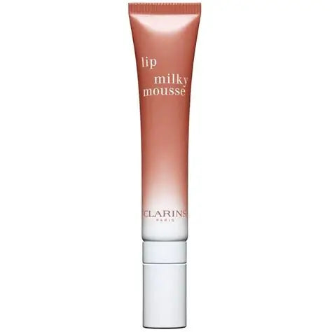 Clarins, Lip Milky Mousse, Satinfinish, Läppbalsam, 01, Mjölkig jordgubbe, 10 ml