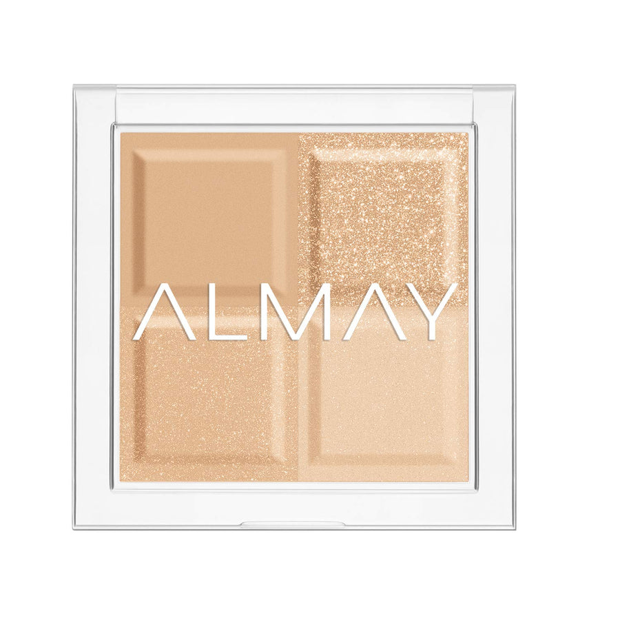 Almay, Shadow Quad, Ögonskuggspalett, 220, 4 nyanser, 3.5 g