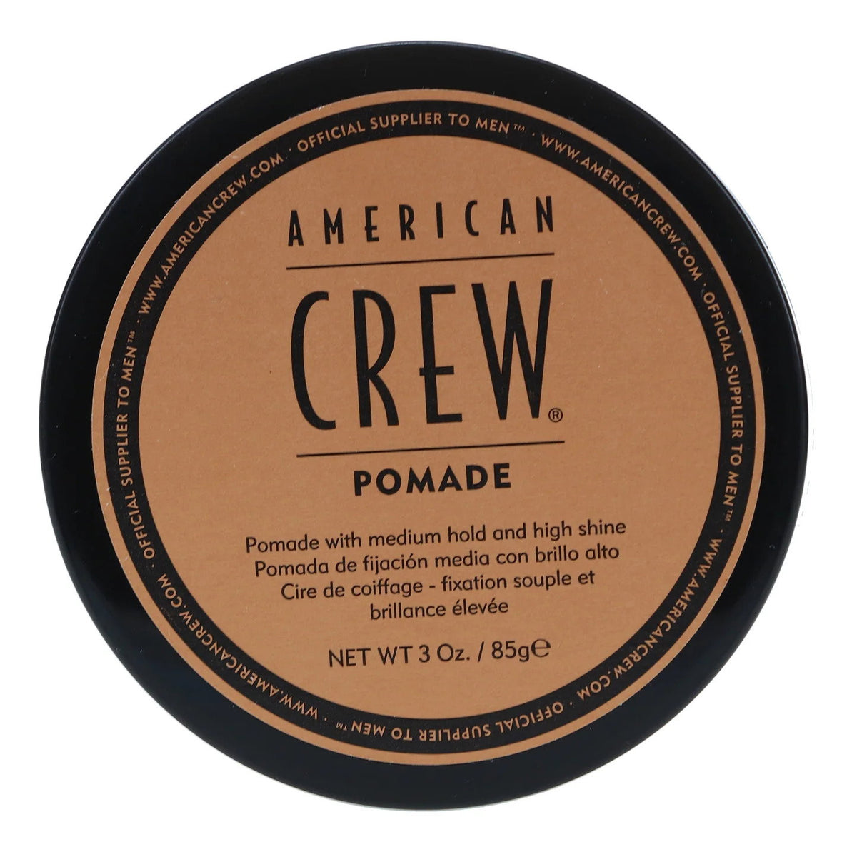 American Crew, Pomade, Hårstylingpomada, Medium stadga, 85 g