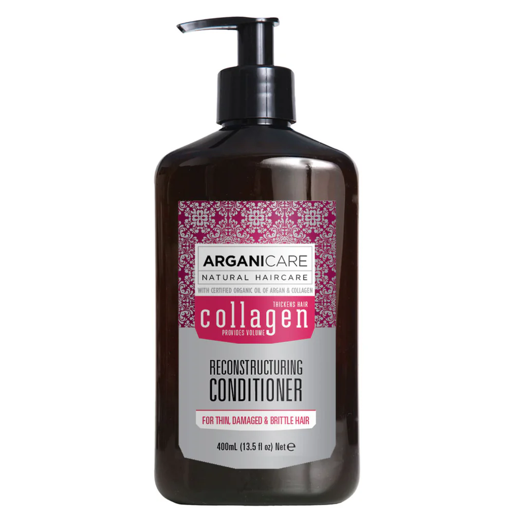 Arganicare, Collagen, Hårbalsam, Strengthening & Repairing, 400 ml