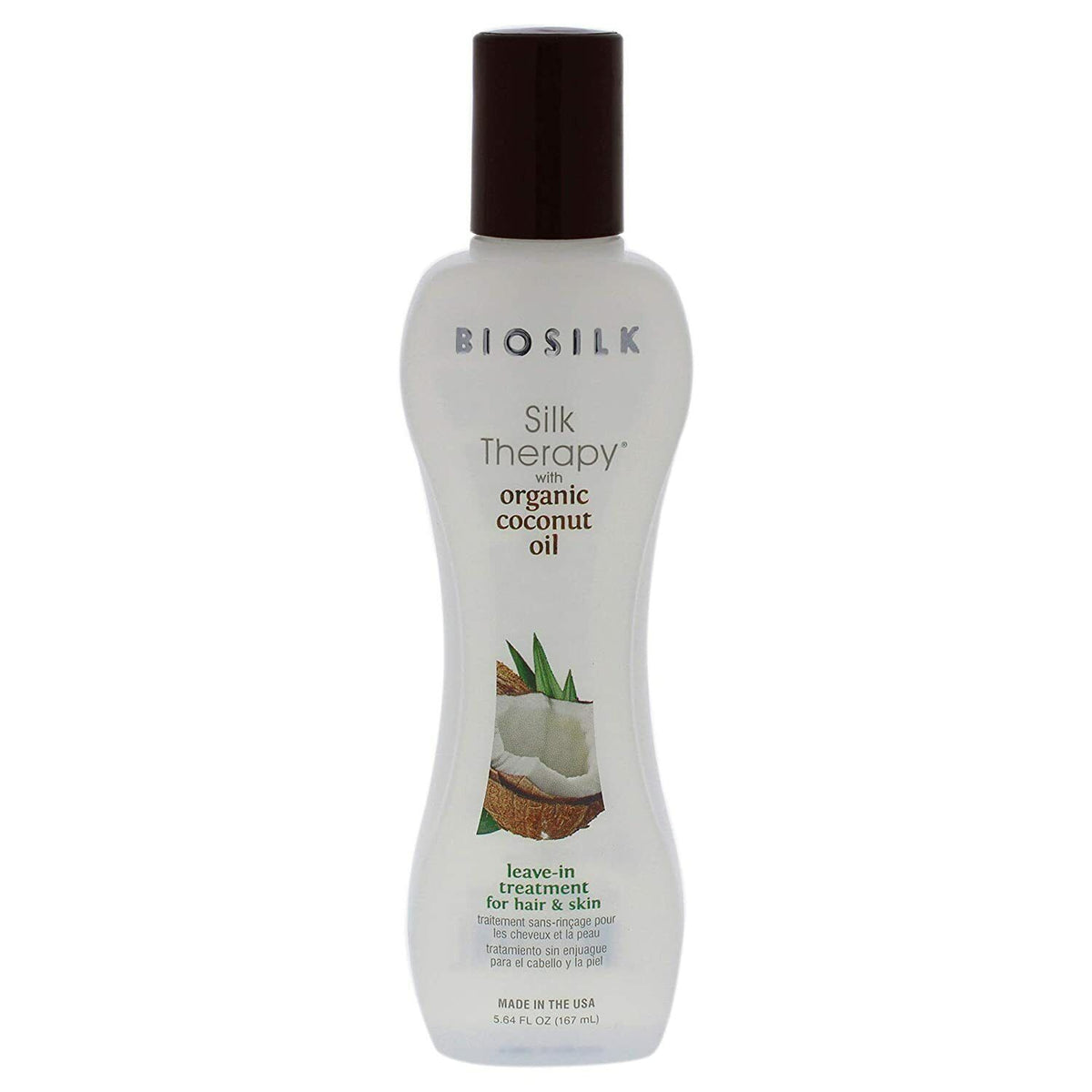 Biosilk, Silk Therapy, Leave-in krämbehandling för hår, För näring, 67 ml