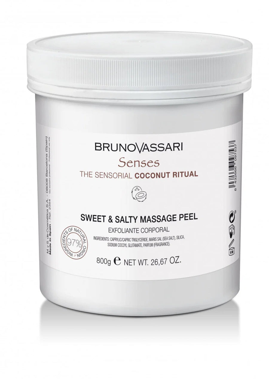 Bruno Vassari, Senses, Kokosolja, Exfolierande gel, 650 ml
