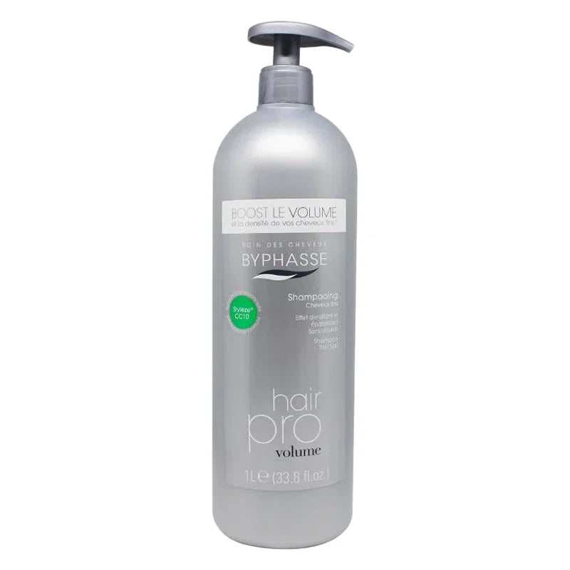 Byphasse, Pro Volume, Återfuktande, Hårschampo, Volym, 1000 ml