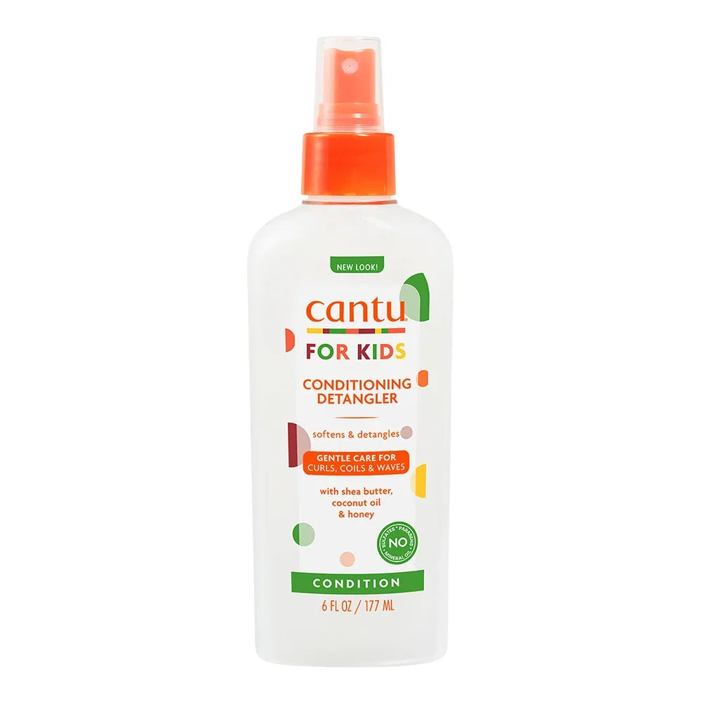 Cantu, Care For Kids, Sheasmör, Leave-in balsam, Reda ut, 177 ml