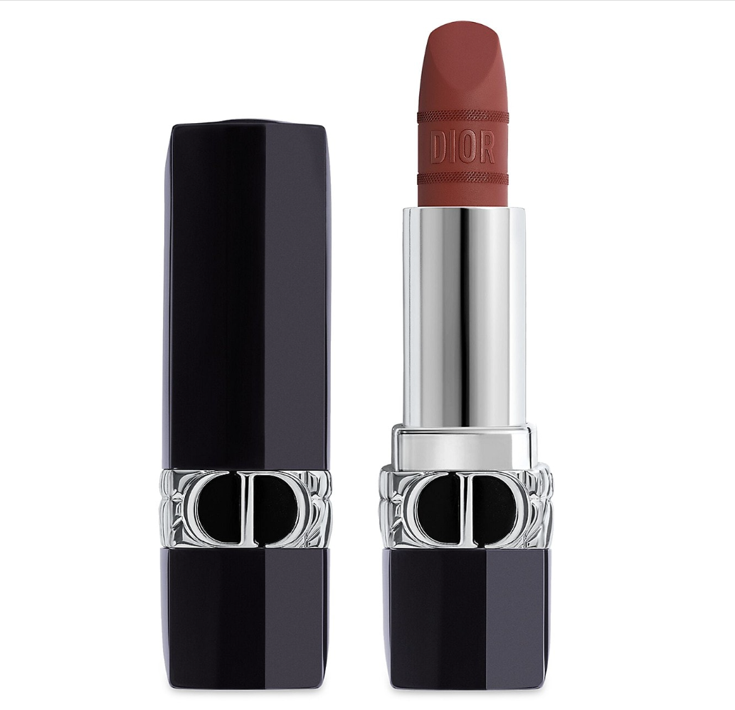 Christian Dior, Dior Rouge, Satinmatt, Krämigt läppstift, Mjuk Bourgogne, 3.5 g