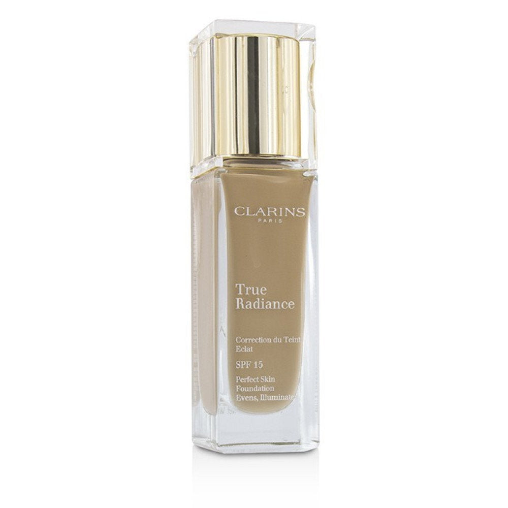 Clarins, True Radiance, Flytande foundation, 108, Sand, SPF 15, 15 m