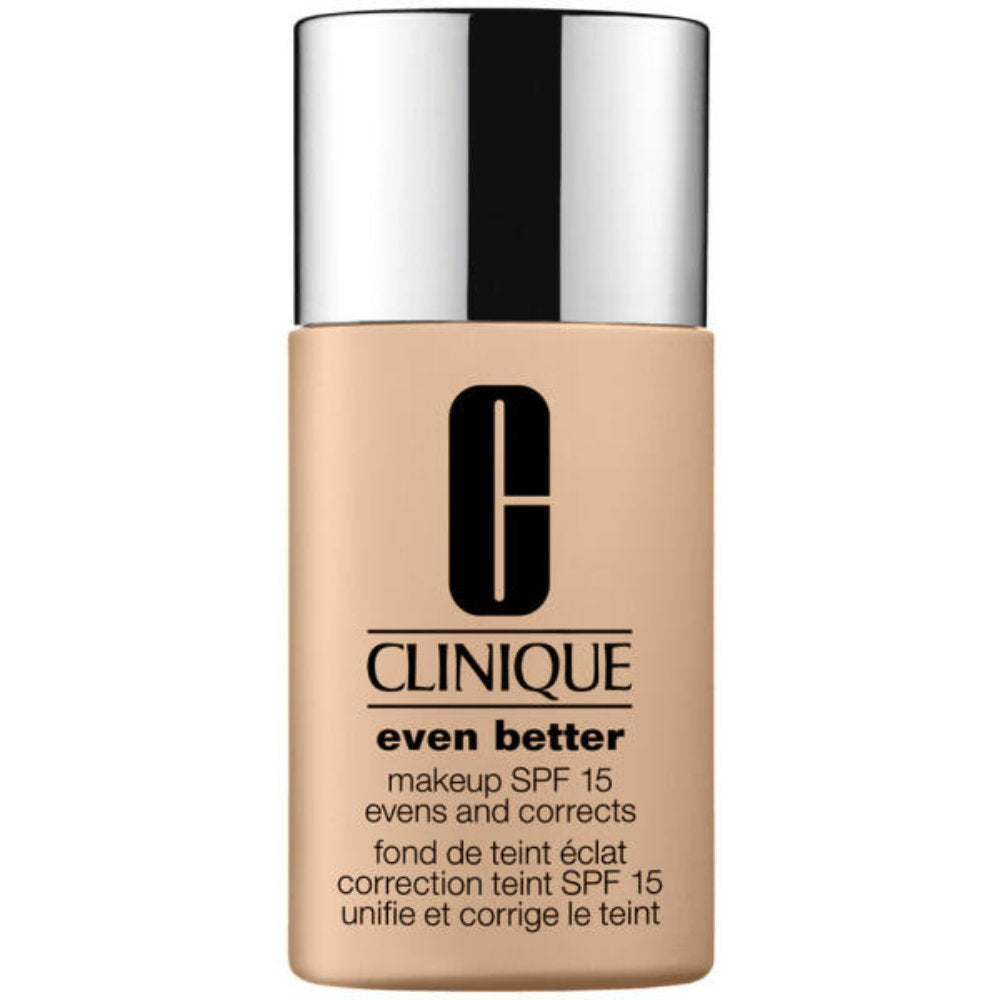 Clinique, Even Better, Parabenfri, Återfuktande, Flytande foundation, WN76, Rostat vete, SPF 15, 30 ml