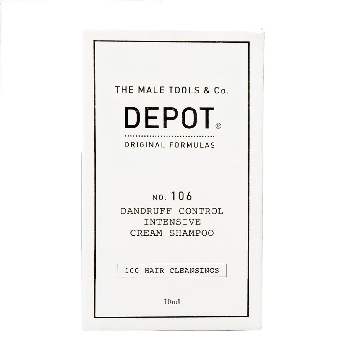 Depot, 100 Hair Cleansing No. 106, Provitamin B5, Hårschampo, Mot mjäll, 10 ml