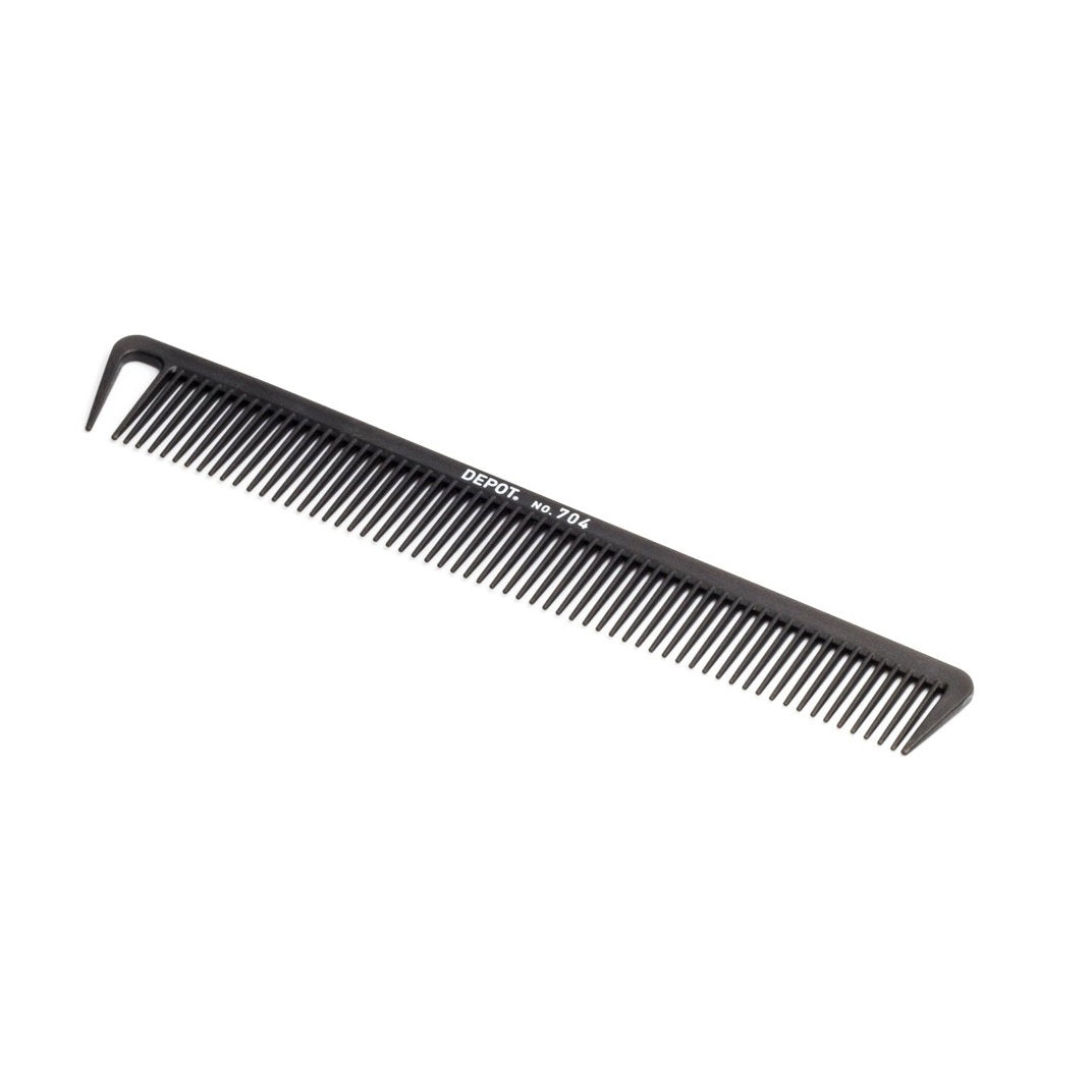 Depot, Accessories No. 704 Carbon, Plasthårkam, Svart