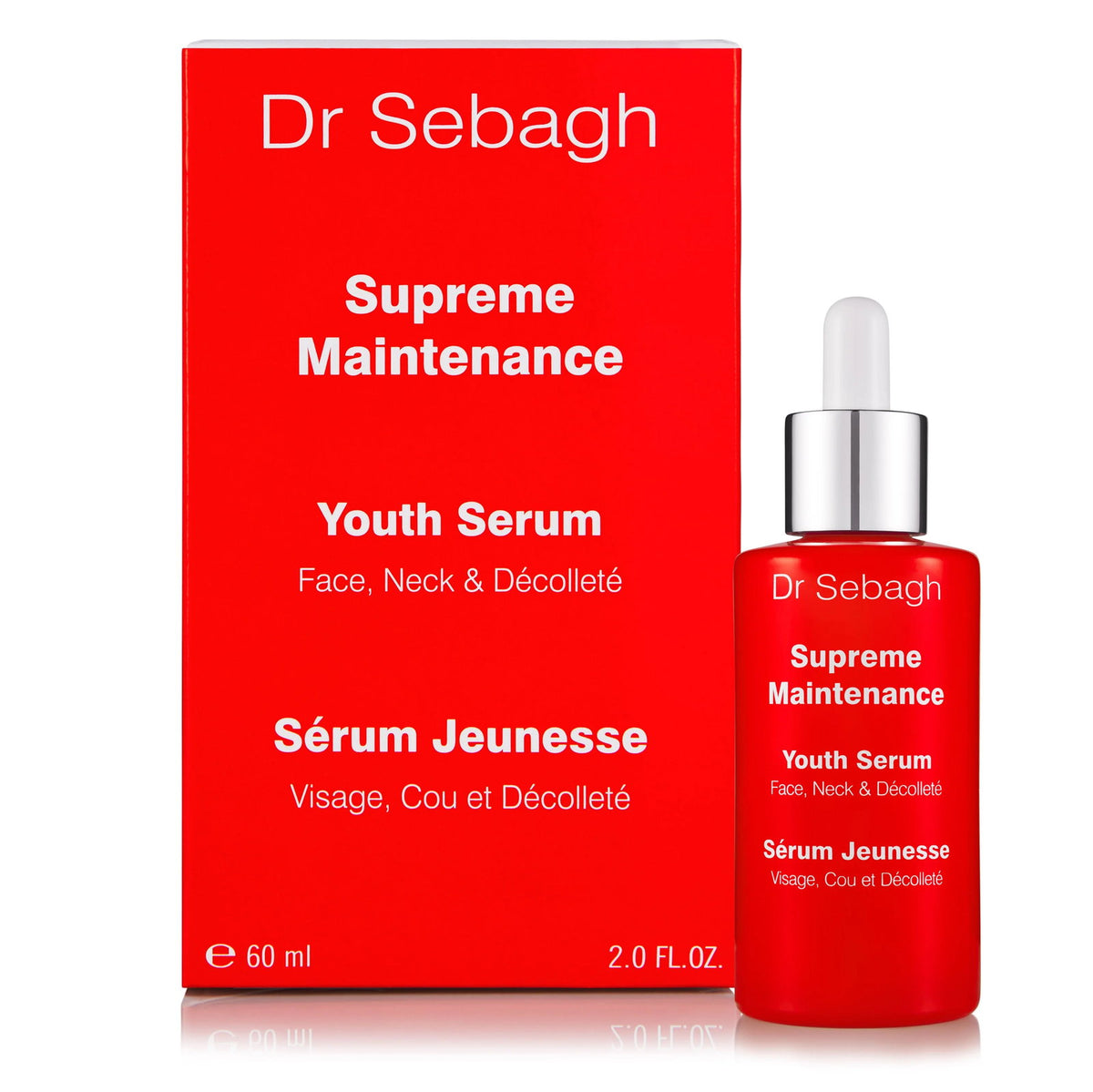 Dr Sebagh, Supreme Maintenance, Föryngrande, Serum, För ansikte/hals & dekolletage, 60 ml