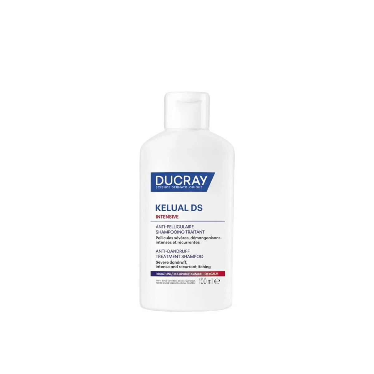 Ducray, Kelual DS Intensive, Hårschampo, Mot mjäll, 100 ml