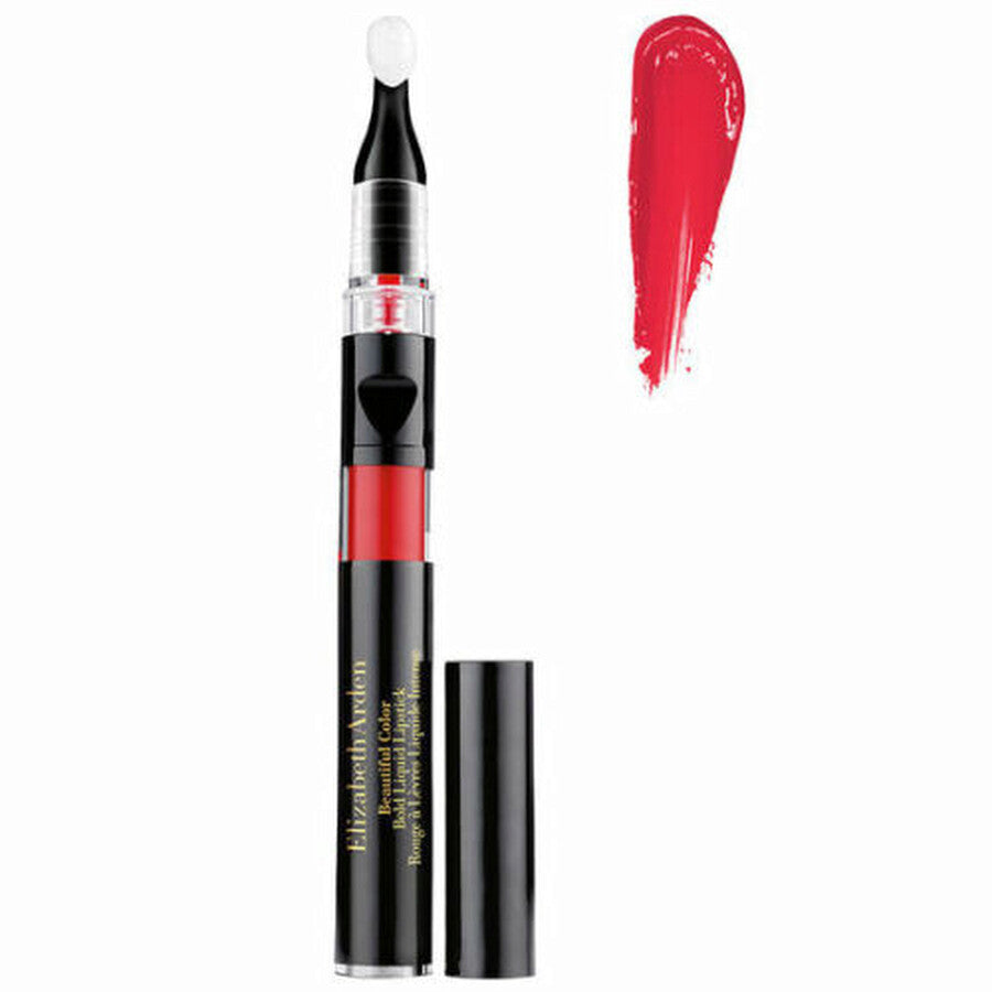 Elizabeth Arden, Beautiful Color, Vätska, Flytande läppstift, 07, Orädd Röd, 2.4 ml