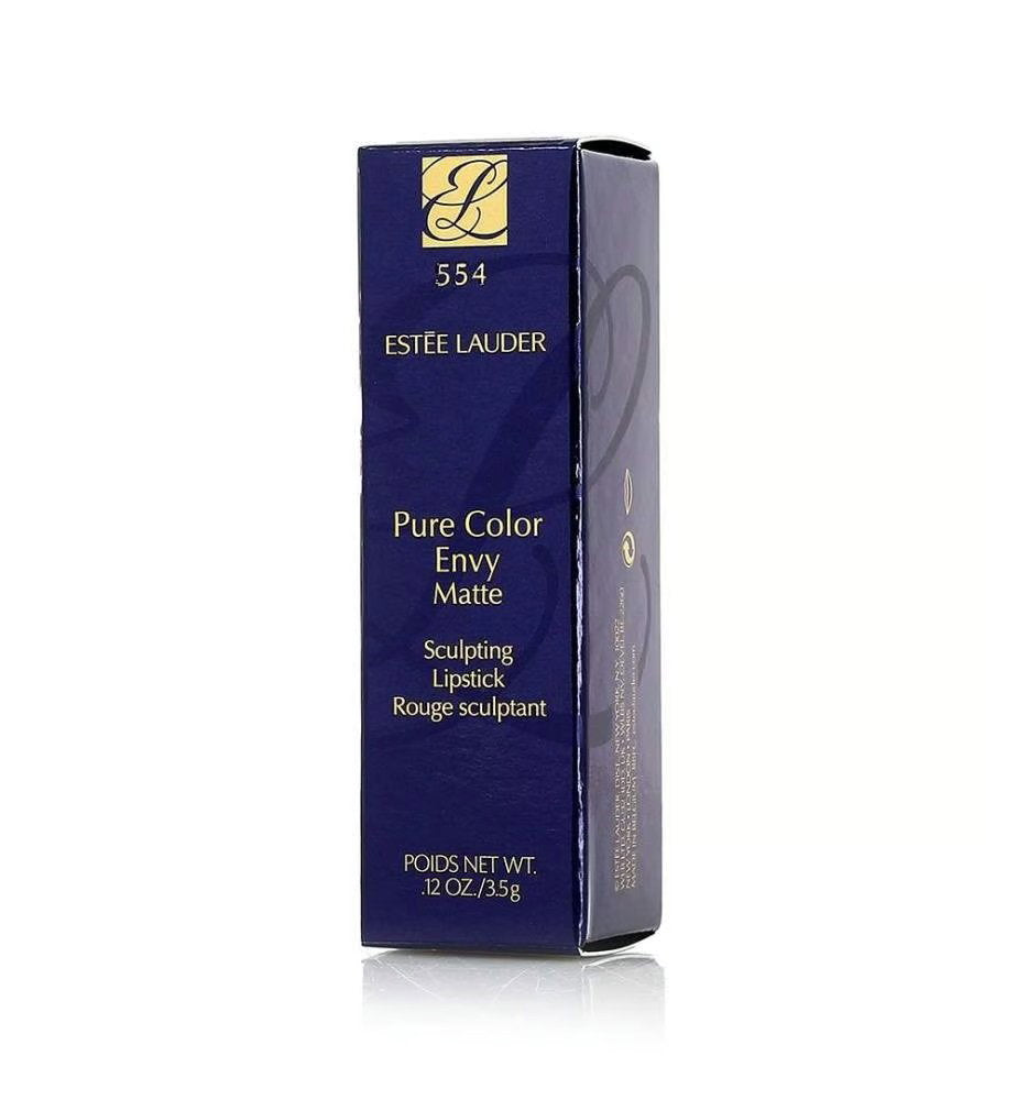 Estee Lauder, Pure Color Envy - Matte, Krämigt läppstift, 554, Djupt hemlighet, 3.5 g