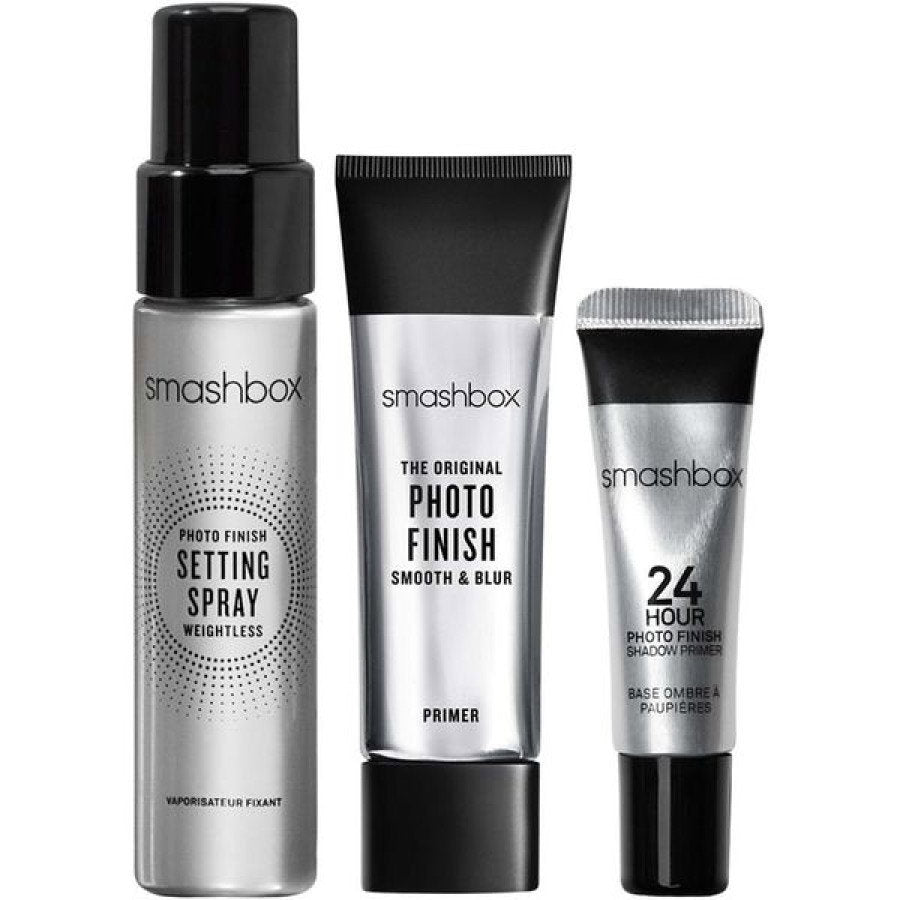 Set Smashbox: Photo Finish, Matte Finish, Liquid Primer, 12 ml + Photo Finish, Setting Spray, 30 ml + Photo Finish, Eyeshadow Primer, 7 ml