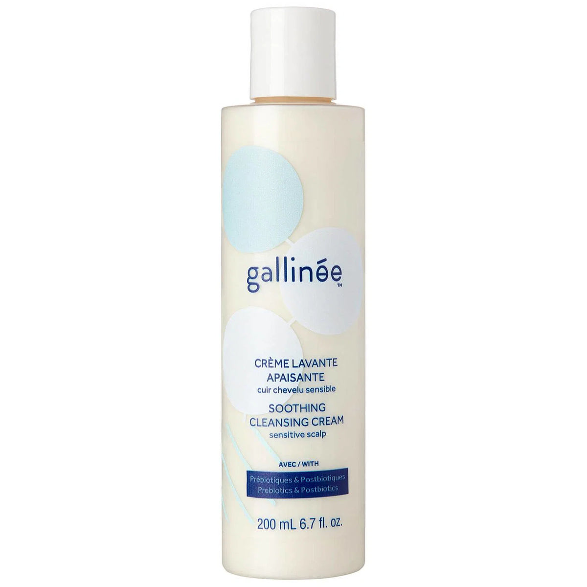 Gallinee, Hair Care, Prebiotika och Postbiotika, Hårschampo, För lugnande, 200 ml