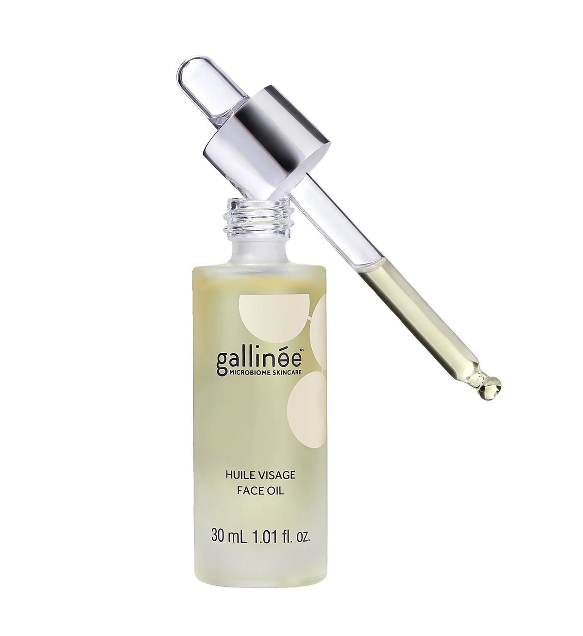 Gallinee, Microbiome Skincare, Prebiotika och Postbiotika, Närande, Olja För ansiktet, 30 ml