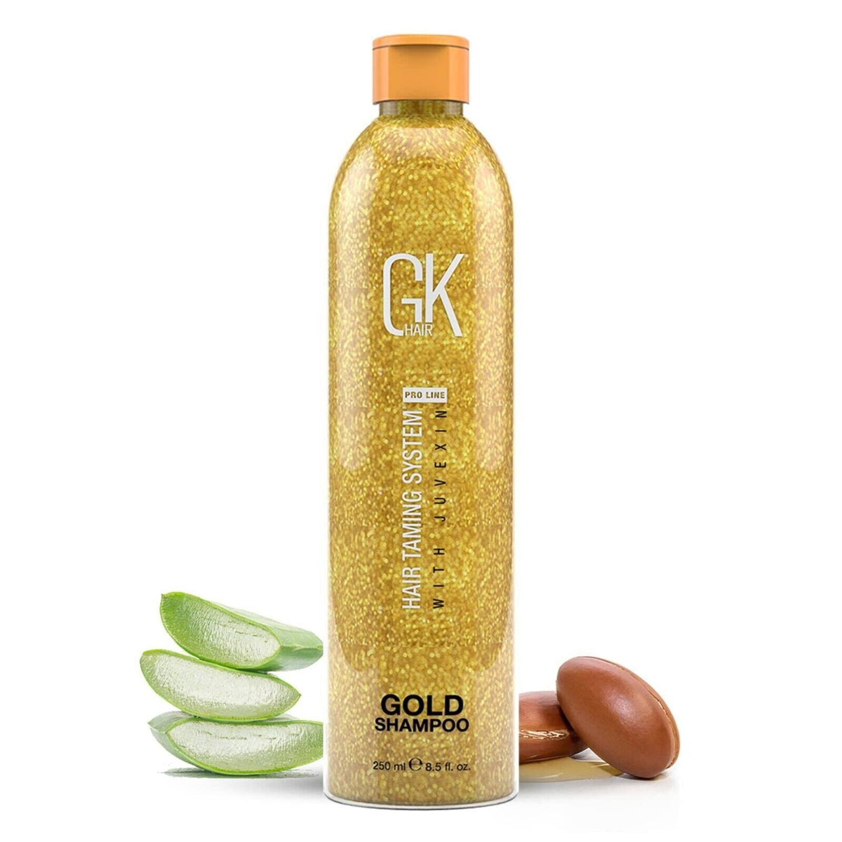 Global Keratin, Gold, Hårschampo, För utjämning, 250 ml