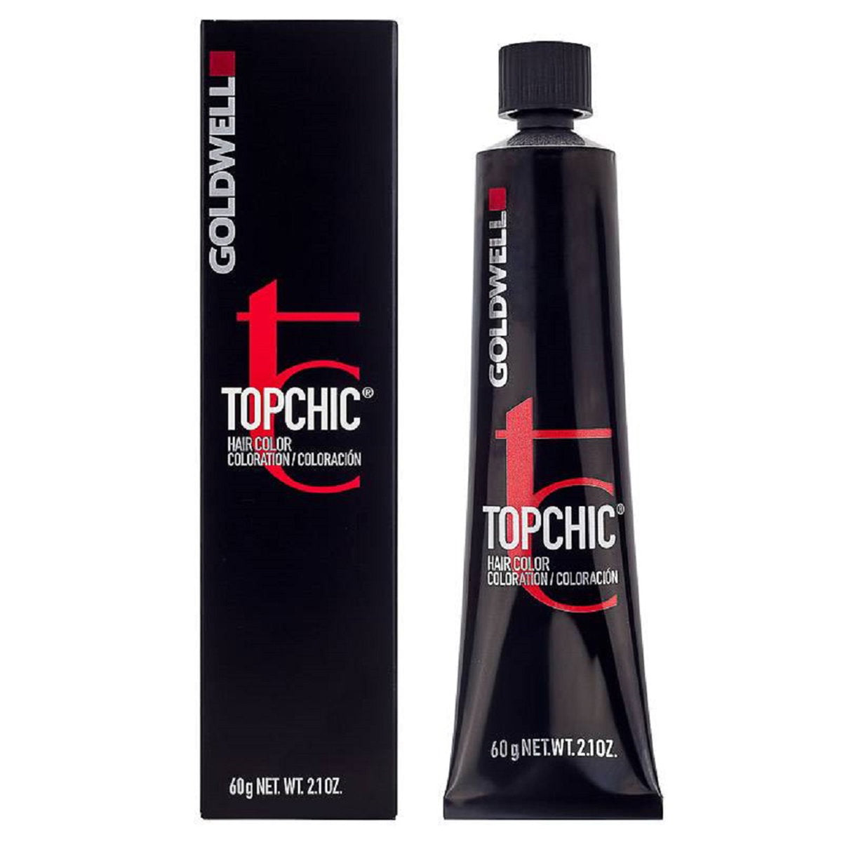 Goldwell, TopChic, Permanent hårfärg, 6RR Max Dramatic Red, 60 ml