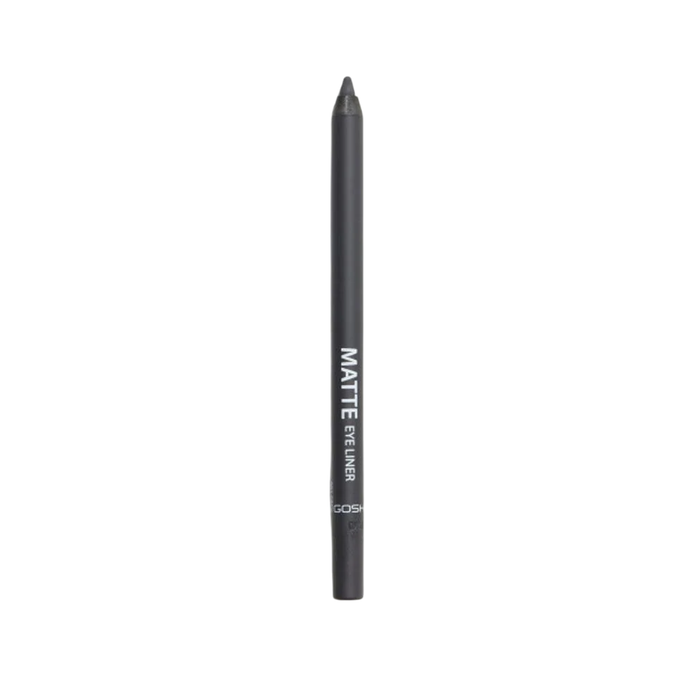 Gosh, Matte Eye Liner, Krämig penna, Kohl eyeliner, 003, Grå, 1.2 g