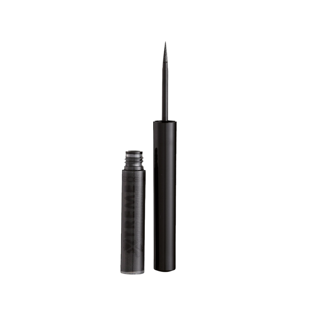 Gosh, Xtreme, Vattentät, Flytande eyeliner, 002, Svart natt, 1.7 ml