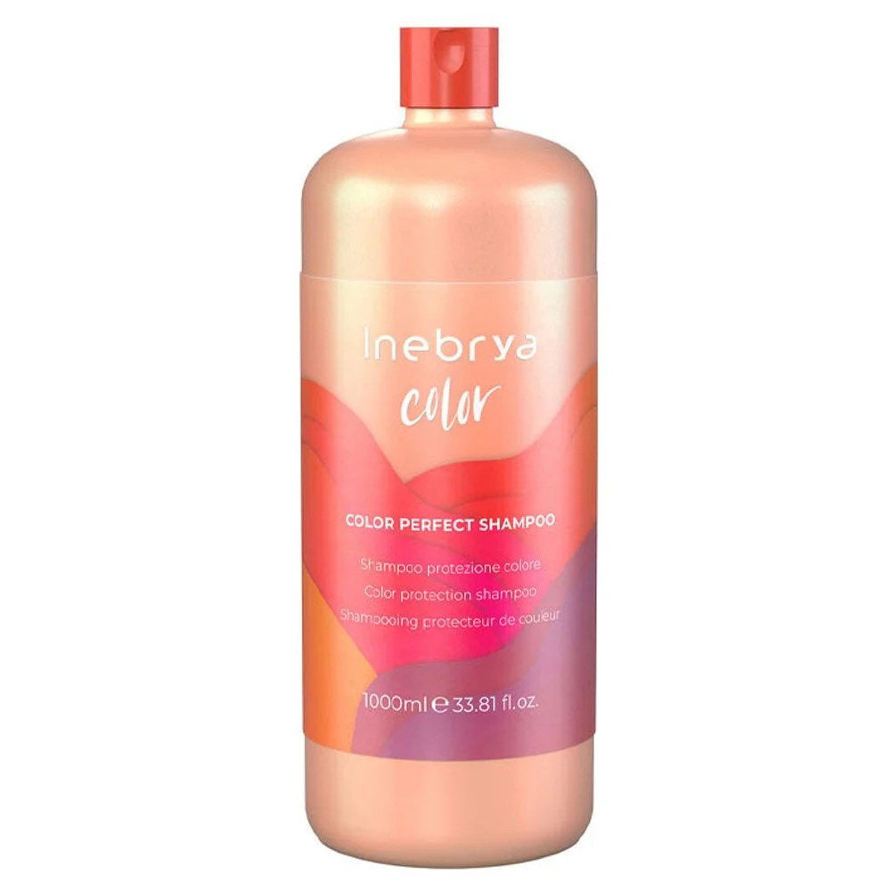 Inebrya, Color Perfect, Schampo efter färgning, Färgskydd, 1000 ml