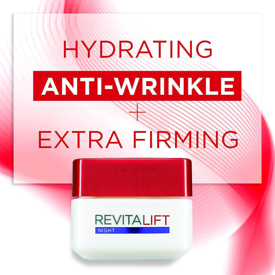 L'Oreal Paris, Dermo-Expertise RevitaLift, Natt, Grädde, För ansiktet, 50 ml