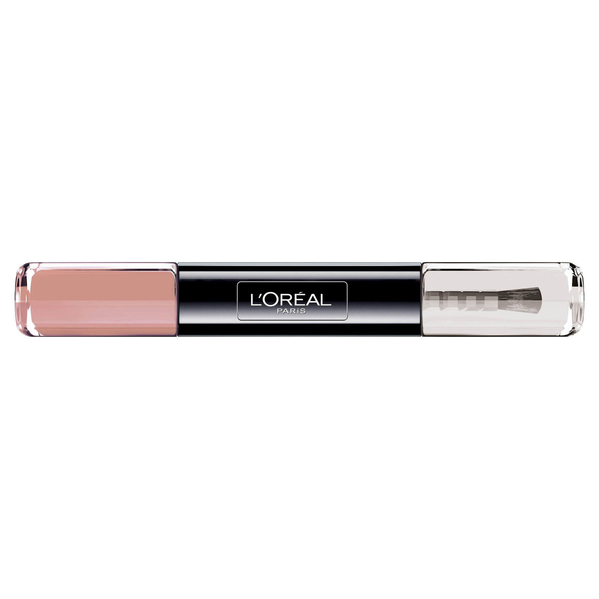 L'Oreal Paris, Infallible, Gel-effekt, Nagellack 2-i-1, 012, För Alltid Mink, 2 x, 5 ml