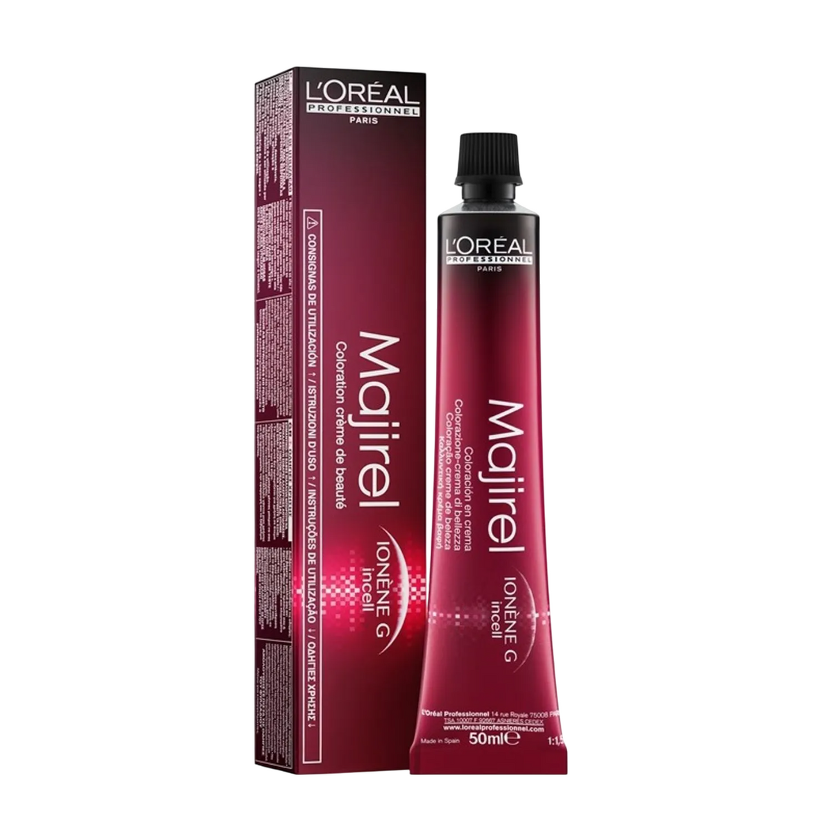 L'Oreal Professionnel, Majirel, Permanent hårfärg, 5.1 , 50 ml