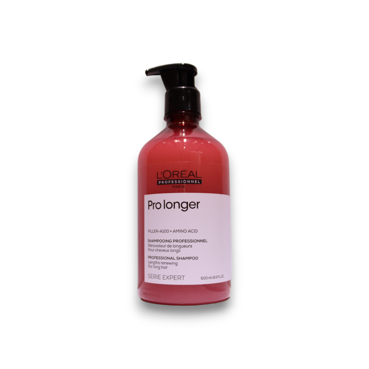 L'Oreal Professionnel, Serie Expert Pro Longer, Fyllmedel-A100 + Aminosyra, Hårschampo, Förnyelse av längder, 500 ml