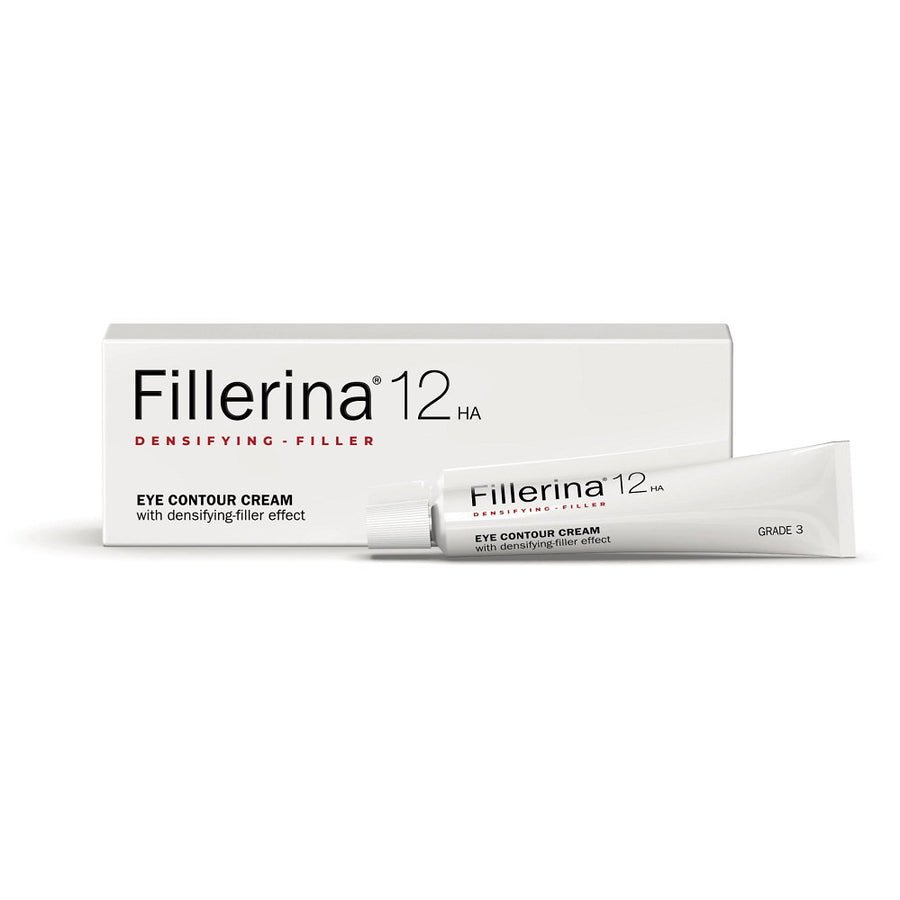 Labo Cosprophar Suisse, Fillerina 12HA Densifying Filler Grade 3, Hydrera & Stärk, Ögonkräm, 15 ml