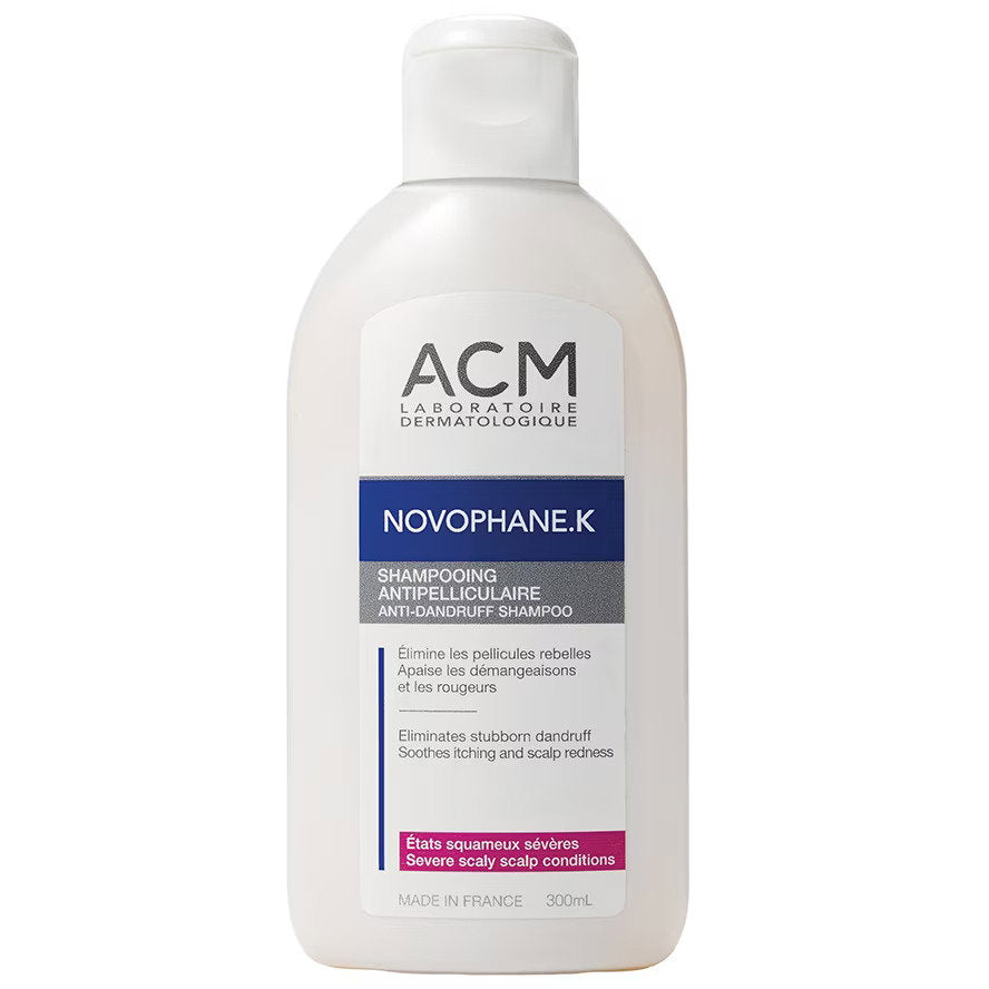 Laboratoire ACM, Novophane K, Hårschampo, Mot mjäll, 125 ml