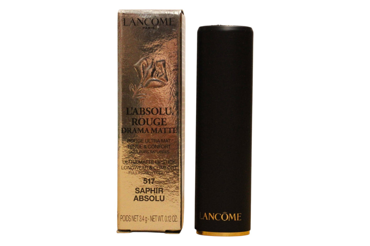 Lancome, L'Absolu Rouge, Matt, Krämigt läppstift, 517, Saphir Abolsu, 3.4 g