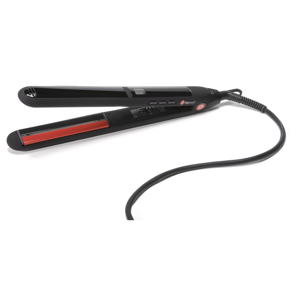 LB, B-IR Straightener Slim, Elektrisk ångplattång för hår